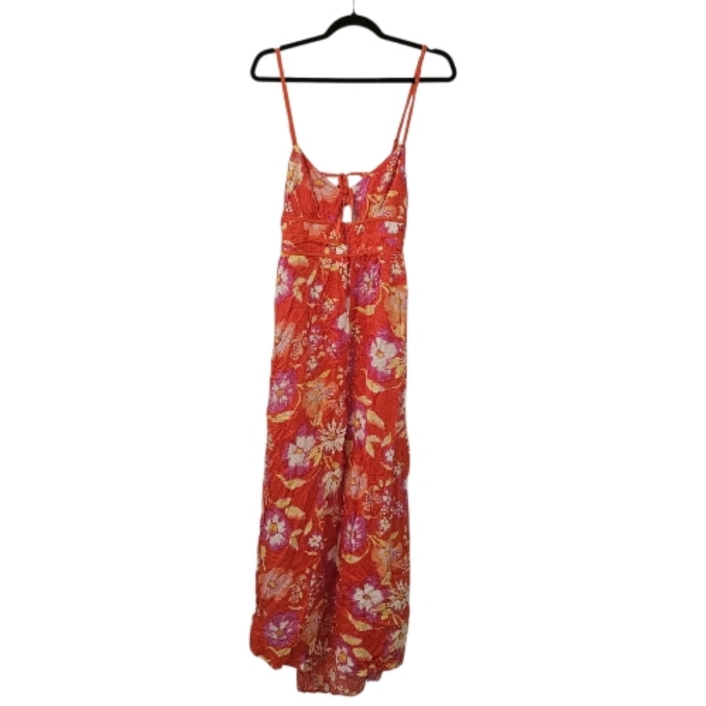Multi-Coloured Free People Women's Printed Wisteria Maxi Dress